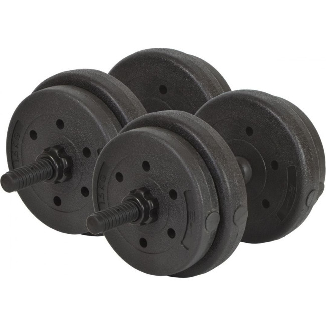 Гантели Eb Fit B/Box битумные 2 х 8 кг