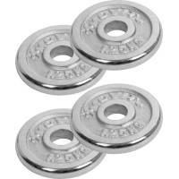 Гантели Movit M01606 хром 2 x 10 кг