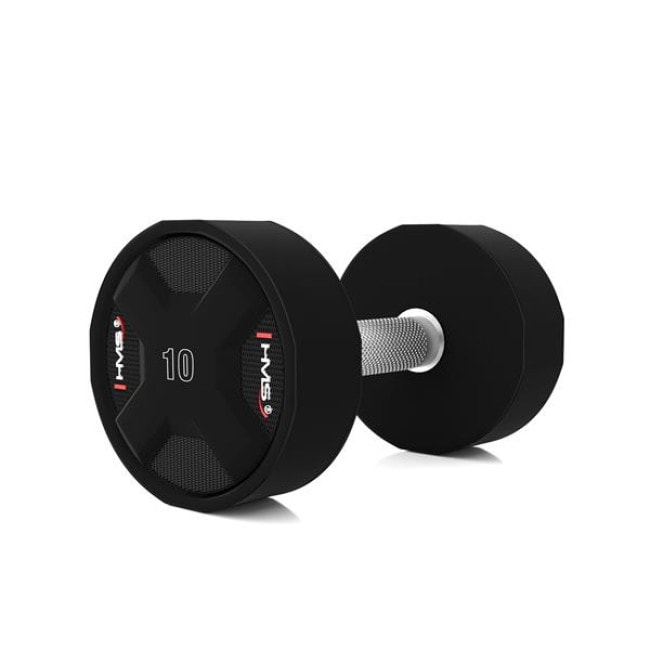 Гантель стальная HMS HPC, 10 кг