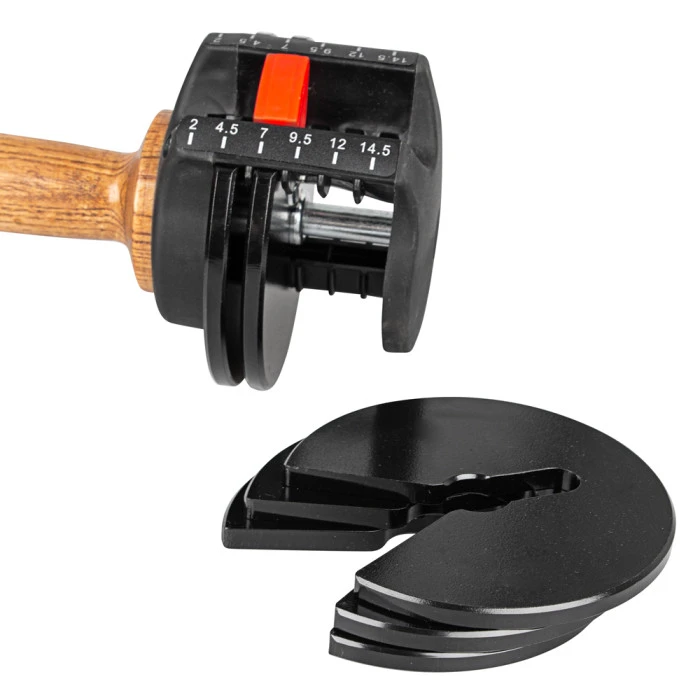 Гантели разборные inSPORTline IRONER 15, 2 x 6,6 кг