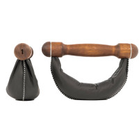 Гантелі NOHRD SwingBell Горіх 2 х 1 кг