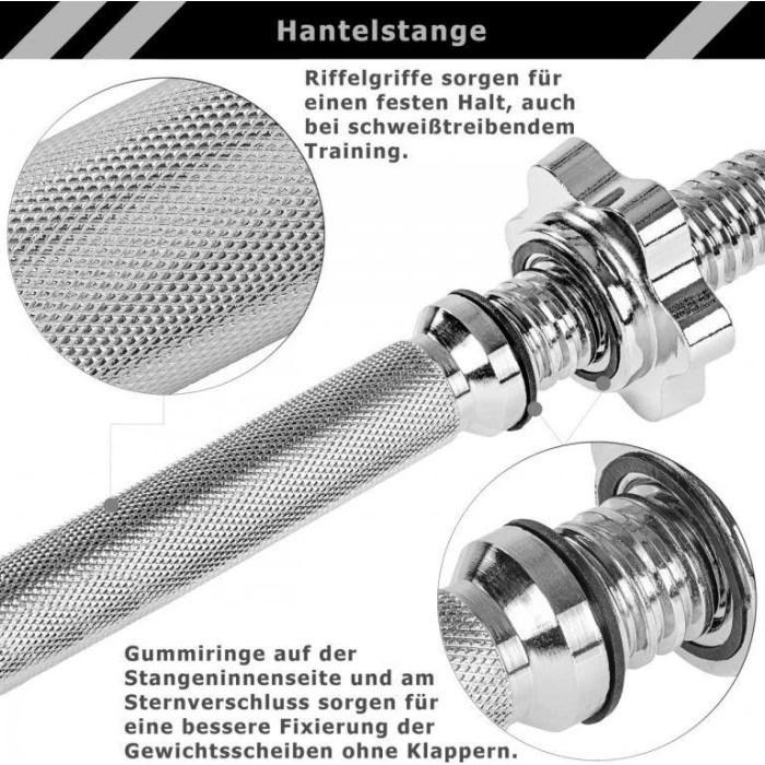 Гантели Movit M81037 чугунные 2 x 25 кг.