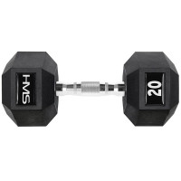 Гантель шестигранный HMS HEX PRO, 20 кг