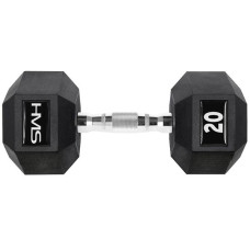 Гантель шестигранный HMS HEX PRO, 20 кг