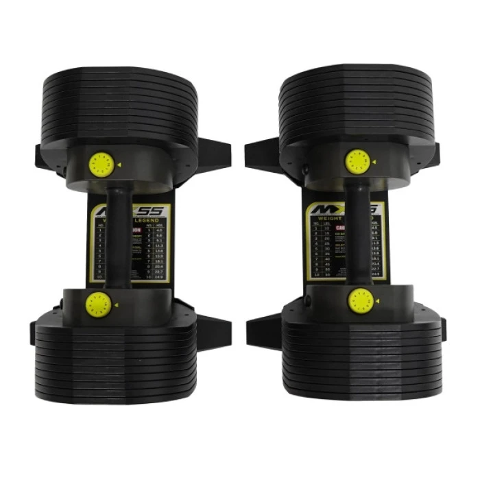 Гантели регулируемые MX55 4,5 - 24,9 кг (2 шт.)