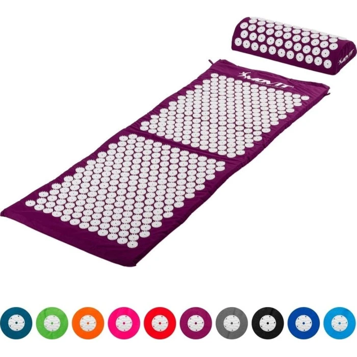 Коврик для точечного массажа Movit PURPLE HEALTH 130x50 см