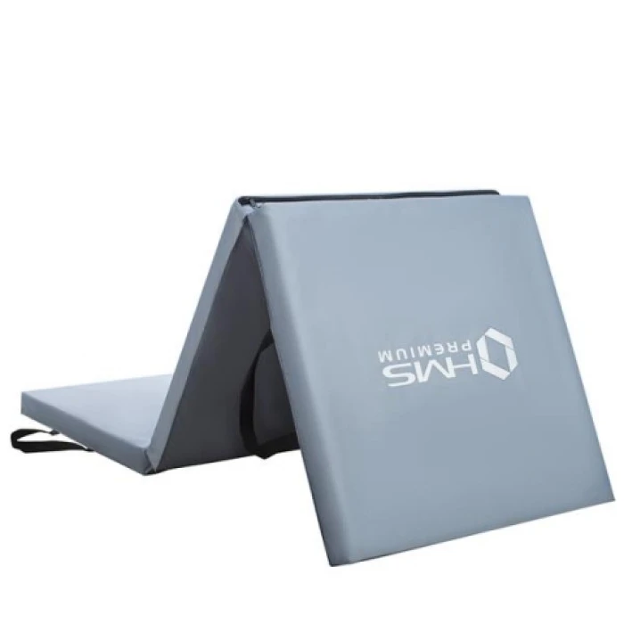 Раскладной гимнастический коврик MGS02 HMS PREMIUM - серый