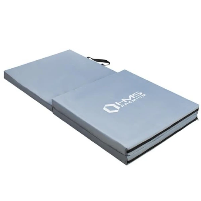 Раскладной гимнастический коврик MGS02 HMS PREMIUM - серый