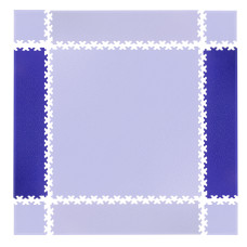 Кусочки для пазл коврика inSPORTline Simple Blue – 2 шт.