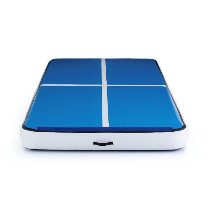 Надувной коврик гимнастический inSPORTline Aircase 280x140 см сине-белый