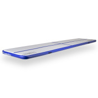 Надувной коврик Airtrack inSPORTline Airstunt 500x100 см серо-синий