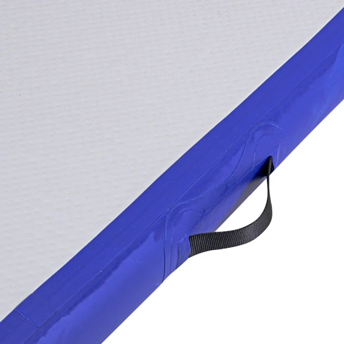 Надувной коврик Airtrack inSPORTline Airstunt 500x100 см серо-синий