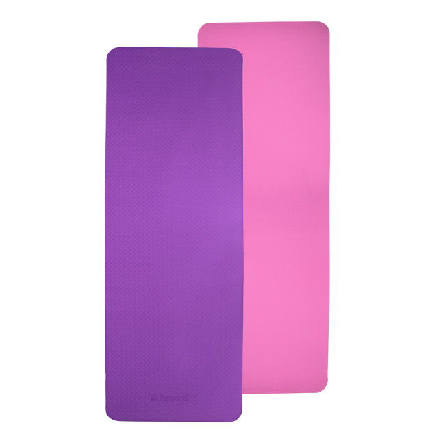 Коврик для фитнеса inSPORTline Doble 173x61x0,6 cm - фиолетово-розовый