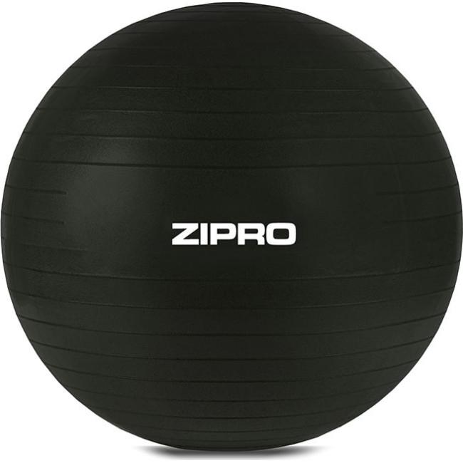 Мяч гимнастический Zipro Anti-Burst 55 см черный