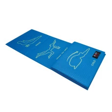 Складаний килимок для йоги 4 мм Body Sculpture 8301