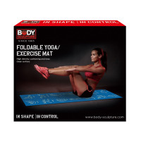 Складаний килимок для йоги 4 мм Body Sculpture 8301
