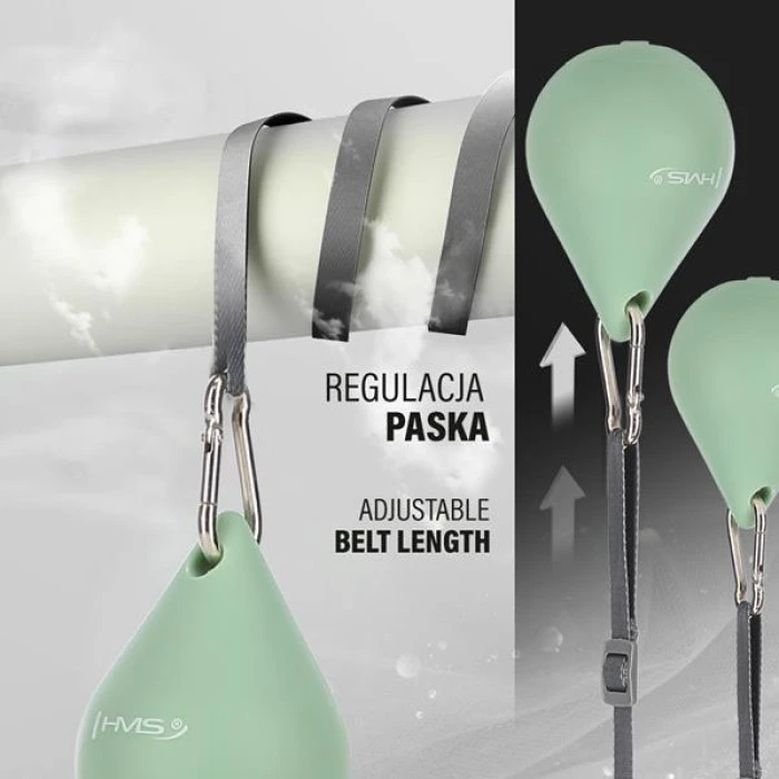 НАБОР ХУЛА-ХУП МАГНИТНЫЙ ЗЕЛЕНЫЙ HHM15 С ГАРЮ + СЧЕТЧИК HMS + ПОДДЕРЖКА НА ТАЛИЮ BR163 КРАСНЫЙ