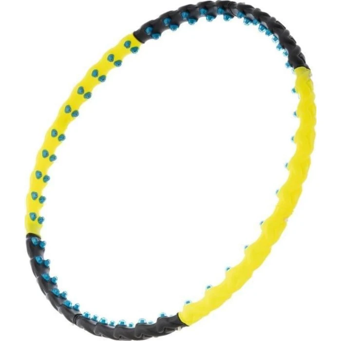 Обруч Maxxiva MAXXIVA, 108 см, черно-желтый