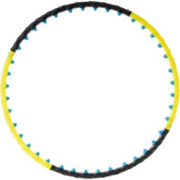 Обруч Maxxiva MAXXIVA, 108 см, черно-желтый