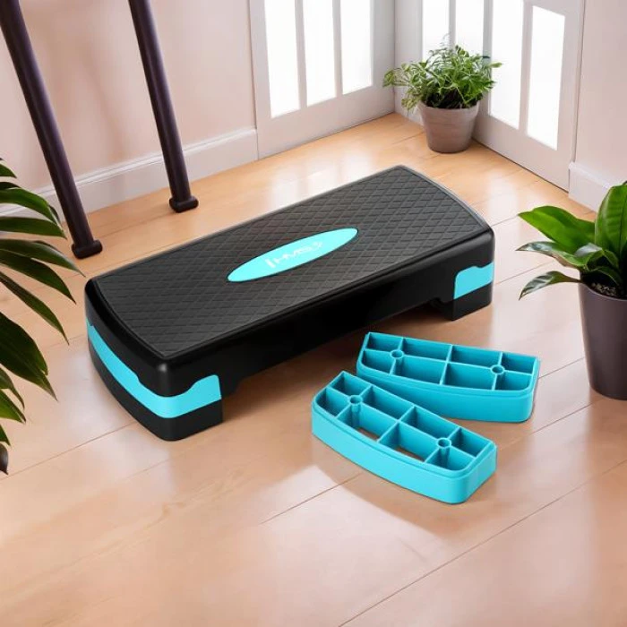 Степь-платформа HMS AS002, черно-голубая