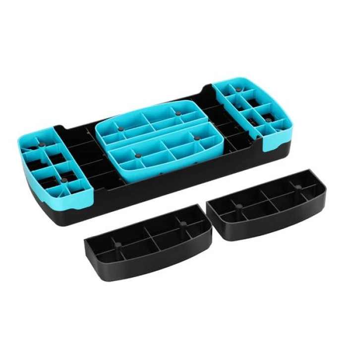 Степь-платформа HMS AS002, черно-голубая