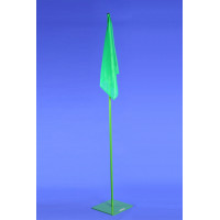 Зелений прапор з основою 2 м Polanik BFG-S0324