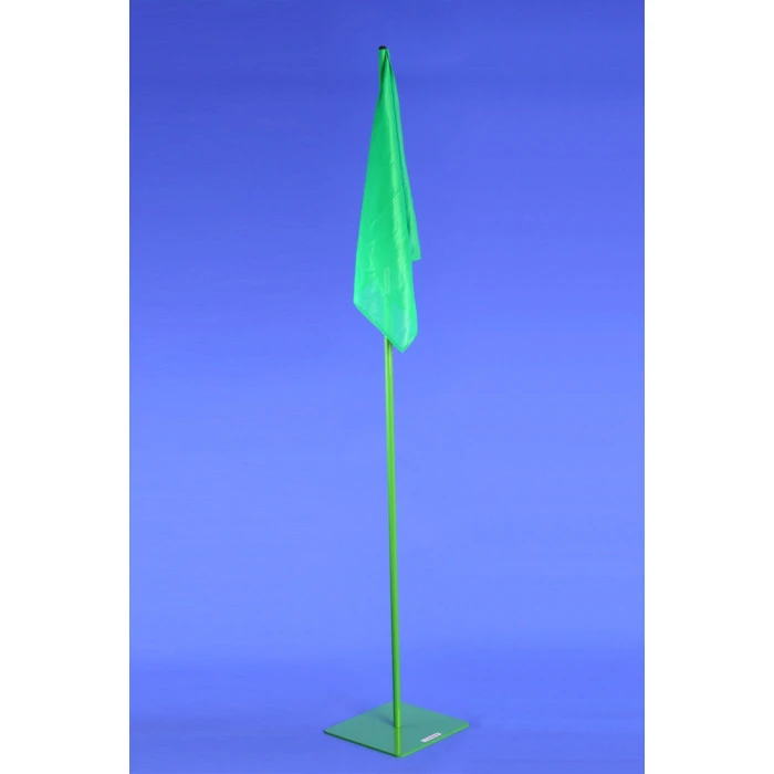 Зелений прапор з основою 2 м Polanik BFG-S0324