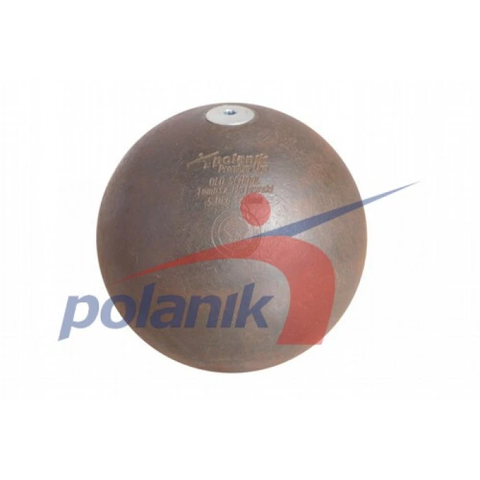 Мяч Polanik Premium Line OLD SCHOOL Tomasz Majewski, сталь 5 кг, диам. 120 мм WA I-21-0321