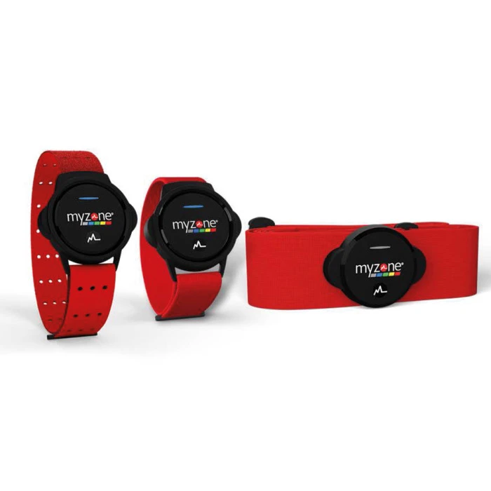 Монітор серцевого ритму Myzone MZ-Switch, чорно-червоний