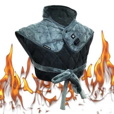 Массажный воротник для шеи с подогревом inSPORTline Huggis - серый