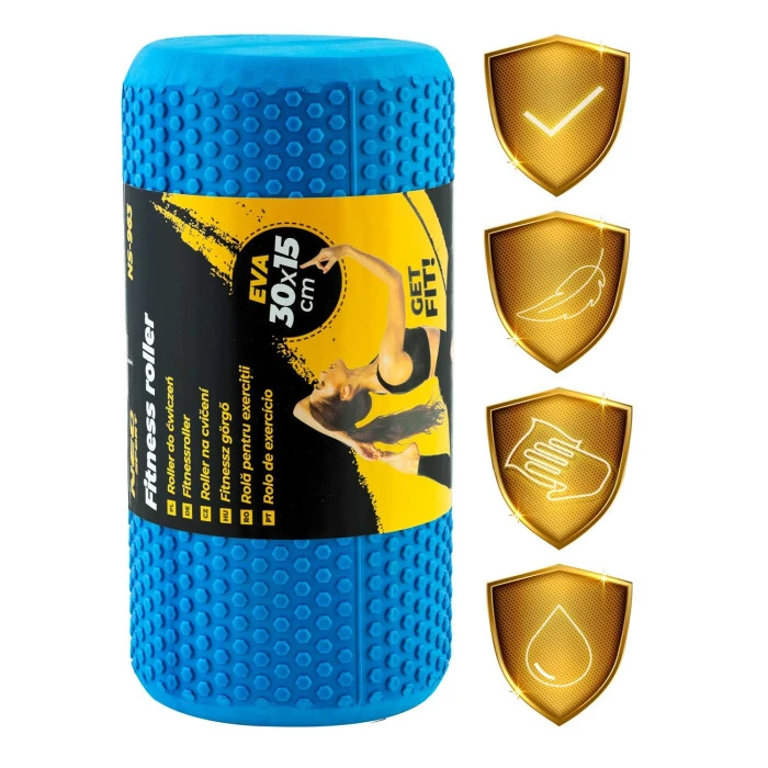 Валик для тренировок EVA NS-963 голубой