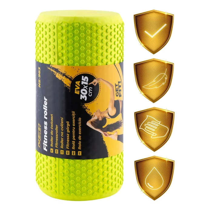 Валик для тренировок EVA NS-963 салатовый