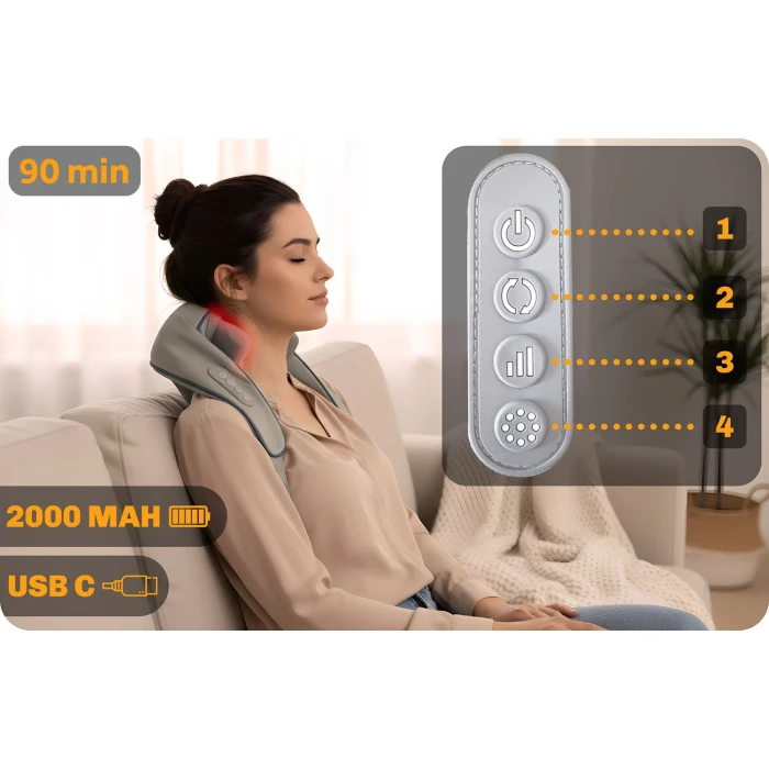 Масажер для шиї Neo-Sport NS-505