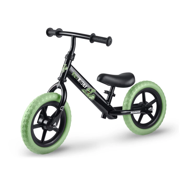 Біговел Ricokids RK-607 чорно-зелений