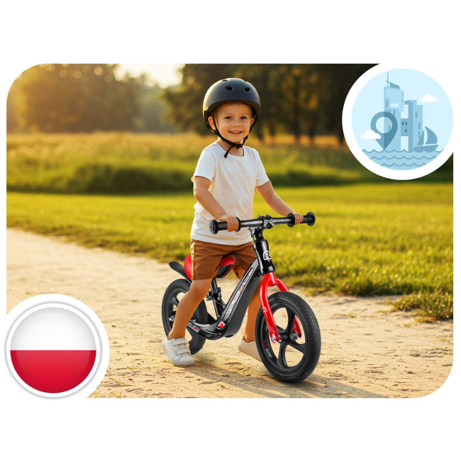Биговел Ricokids FUNNU черно-красный