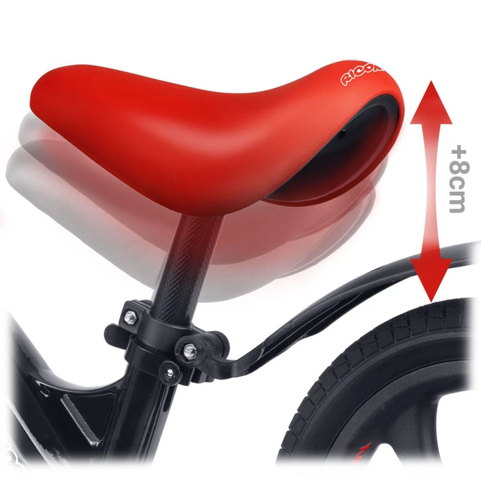 Біговел Ricokids FUNNU чорно-червоний