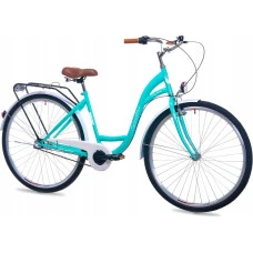 Жіночий велосипед NEEXT 28 GRETTA 3 передачі, блакитно-сірий