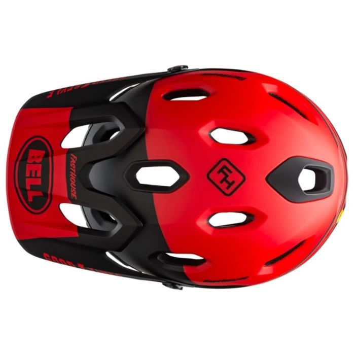 Шолом BELL SUPER DH MIPS SPHERICAL FastHouse full face L(58-62cm) чорно-чорний