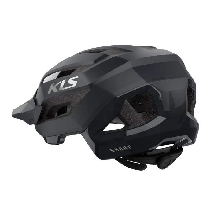 Шолом KELLYS KLS SHARP 3D fit, M 55-58 магнітна застібка чорний