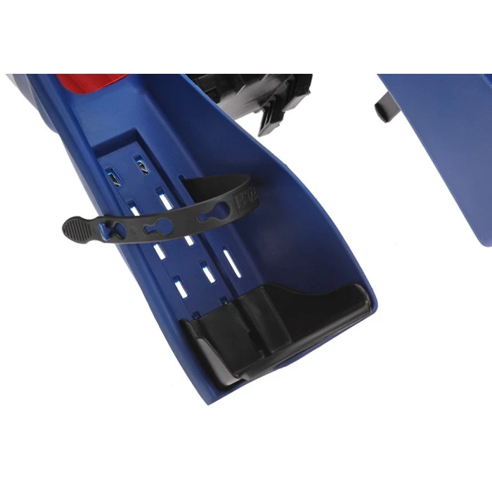 Велокрісло дитяче ELIBAS на стійці - 24-28"синє