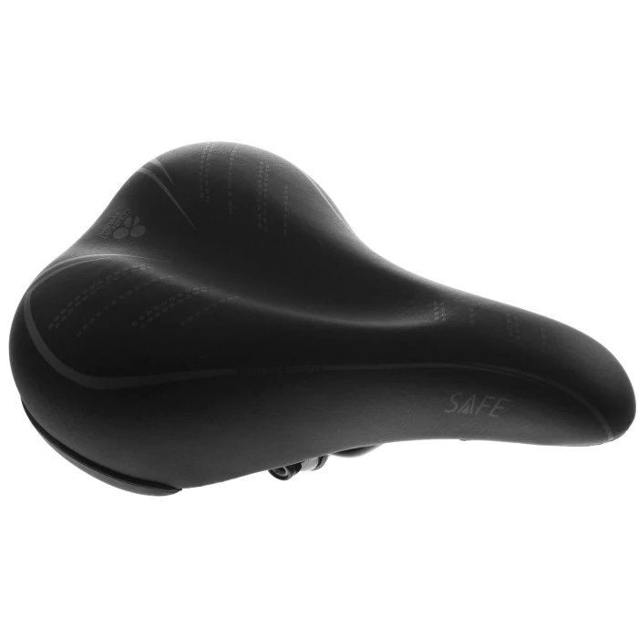Седло DDK CITY LADY D224NE 258мм, черно-серое