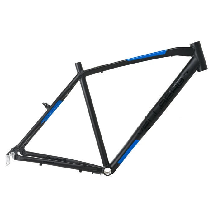 Рама 28 алюминий. Vellberg Explorer V-brake мужской 19' черно-синий матовый
