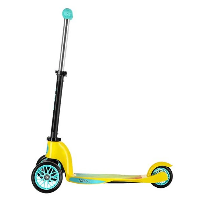 Самокат 2 в1 NILS FUN HLB202, лаймовий