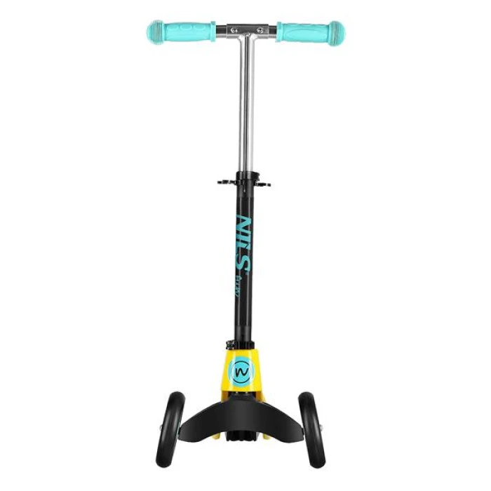 Самокат 2 в1 NILS FUN HLB202, лаймовий