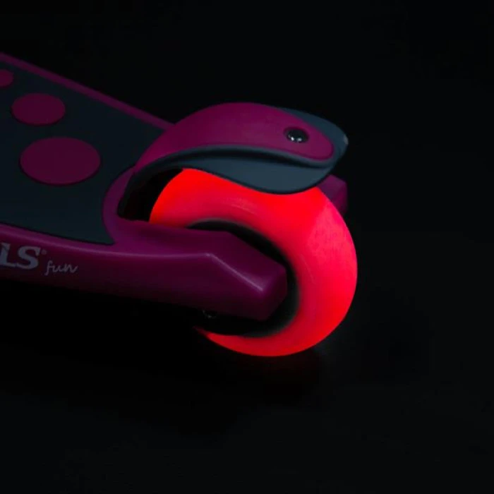 Самокат детский трехколесный NILS FUN HLB02 розовый