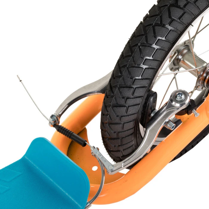 Складной самокат inSPORTline Rundeer II 16/12' с надувными кругами