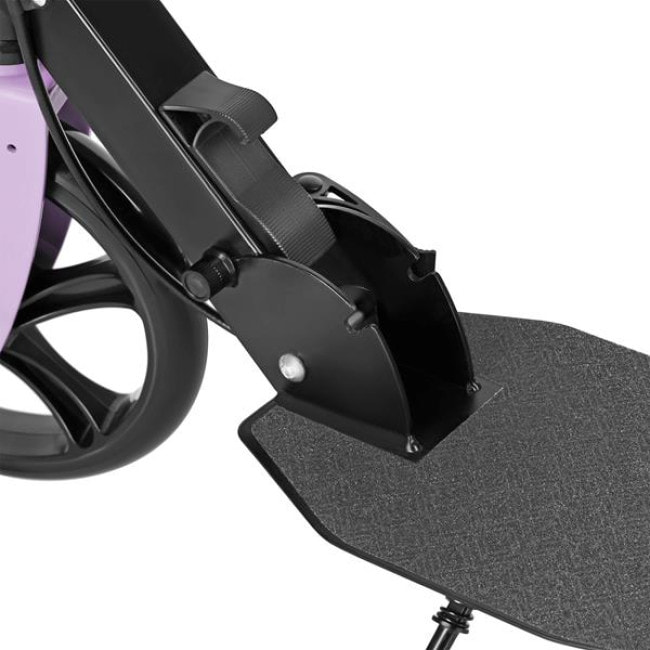 Самокат складной Nils Extreme HM183, черно-фиолетовый