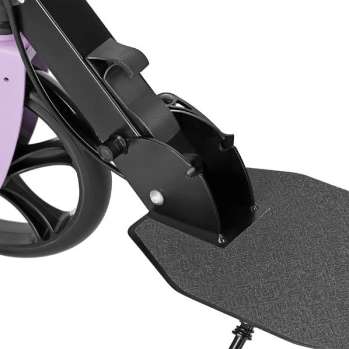 Самокат складной Nils Extreme HM183, черно-фиолетовый