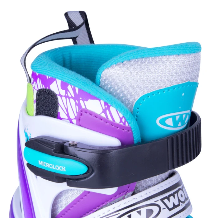 Регулируемые ролики WORKER Fizzo ABEC-7 - размер L (39-42)