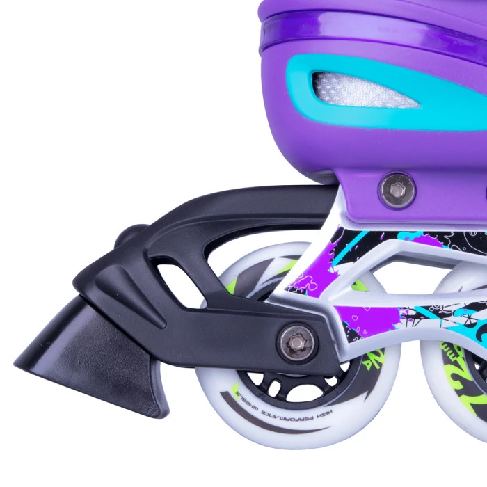 Регулируемые ролики WORKER Fizzo ABEC-7 - размер L (39-42)